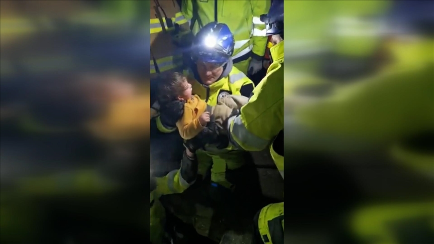 Hungarian rescue team pulls 18-month-old baby alive from rubble of collapsed building