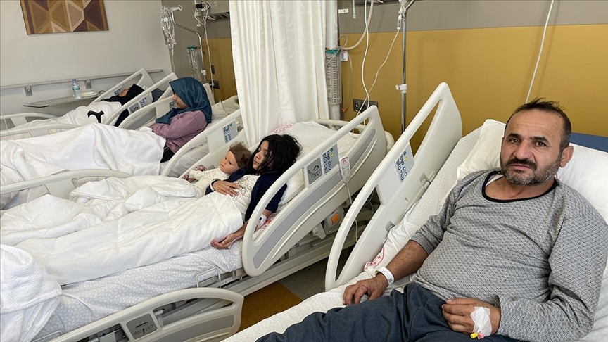 Yozgat Şehir Hastanesi'nde tedavi gören depremzedeler yaşadıklarını anlattı