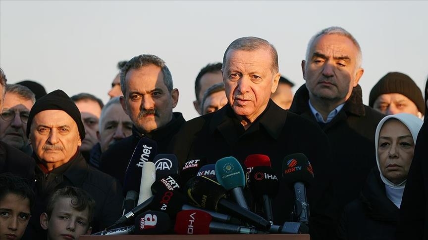 Erdogan: nous élaborons un programme de reconstruction d’urgence et de résilience au profit des provinces sinistrées 