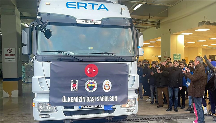 "Üç büyükler" depremzedeler için birleşti