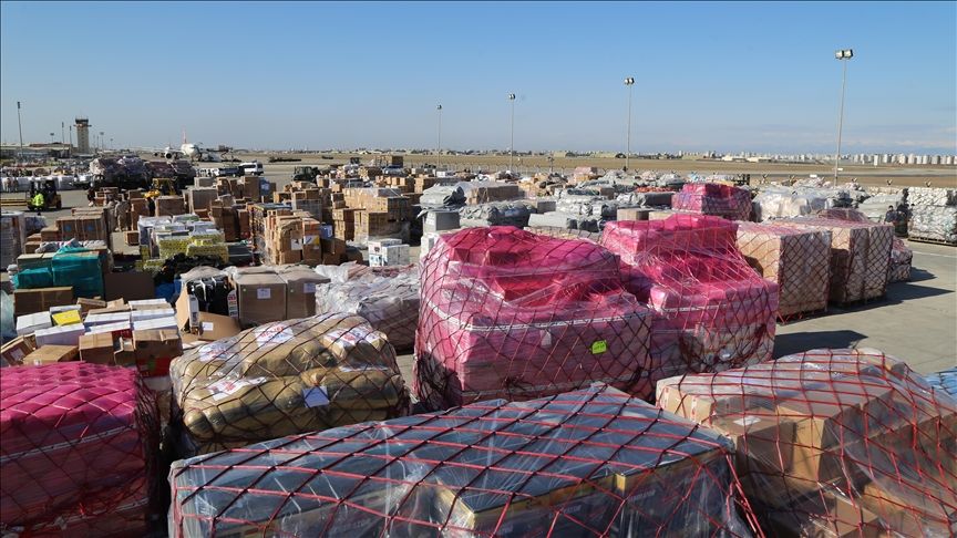 Авиабаза «Инджирлик» стала логистическим центром для помощи зоне бедствия