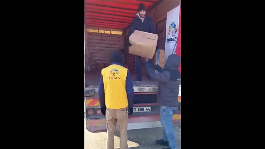 TÜRGEV depremzedeler için çalışmalarını aralıksız sürdürüyor 