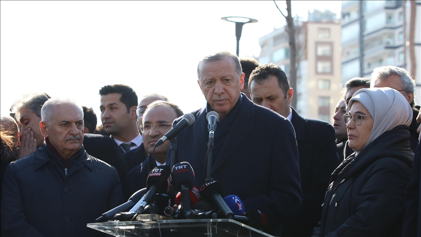 Monday's quakes in Türkiye were 3 times stronger than major 1999 quake, says president