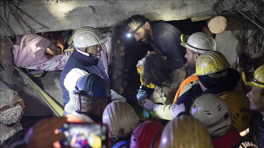 More survivors rescued from Türkiye quake rubble after 5 days in debris More survivors rescued from Türkiye quake rubble after 5 days in debris