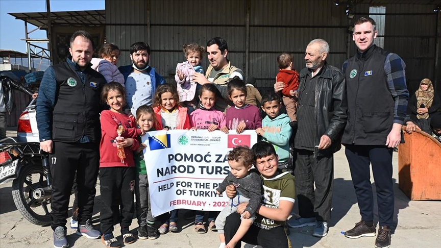 Ekipa MFS-EMMAUS-a u Turkiye: Podijeljeni topli obroci u mjestu Kirikhan u Hatayu