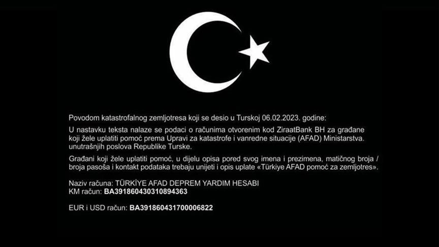 BiH: U Banjaluci prikupljanje pomoći za žrtve zemljotresa u Turkiye i Siriji