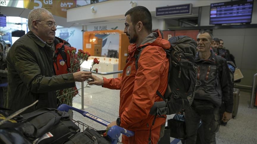 'Your pain is our pain,' says Bosnian rescuer in quake-hit Türkiye