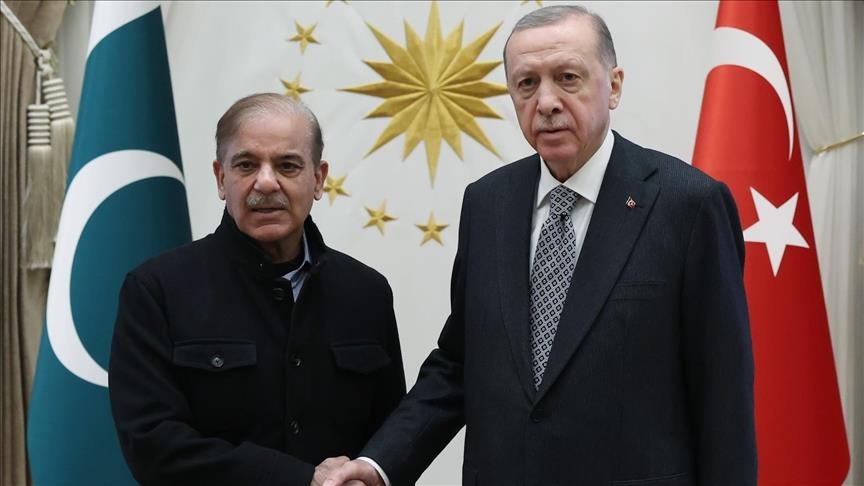 Президент Эрдоган встретился с премьер-министром Пакистана Шахбазом Шарифом 
