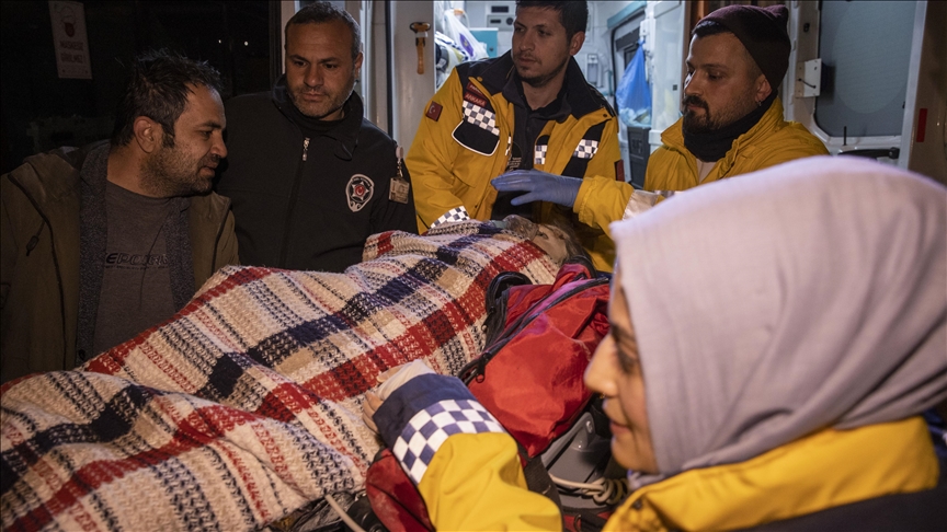 Woman rescued from rubble more than 10 days after quakes hit southern Türkiye