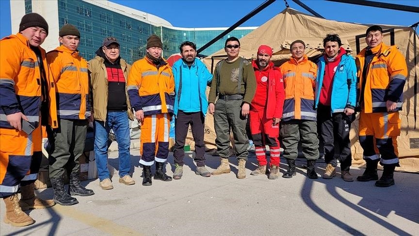 Mongolian team rescued 8 people in quake-hit Türkiye, says defense attache