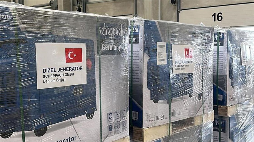 Njemačka kompanija šalje više od 1.300 generatora žrtvama zemljotresa u Turkiye