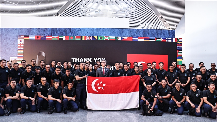 Singapore's rescue team back home after racing to save lives in quake-hit Türkiye