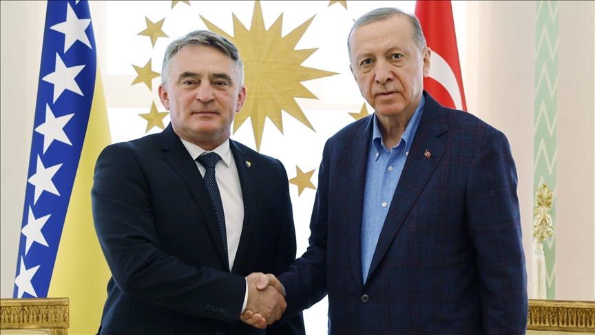 Turkish president, Bosnian Croat leader meet after deadly quakes in Türkiye