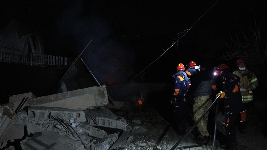 AFAD: Hatay'daki 6,4 büyüklüğündeki deprem sonrası 32 artçı yaşandı