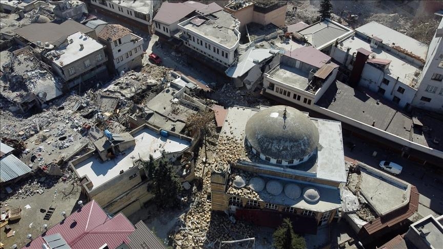 Türkiye earthquakes damage historical Grand Bazaar in Kahramanmaras