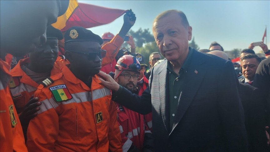 Macky Sall remercie le Président Erdogan pour sa visite aux sapeurs-pompiers sénégalais