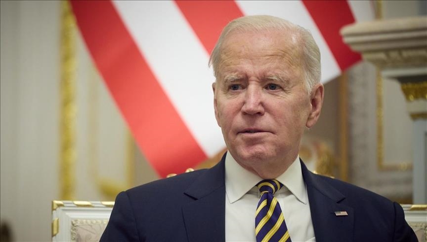Arrivée de Joe Biden dans la capitale polonaise, Varsovie