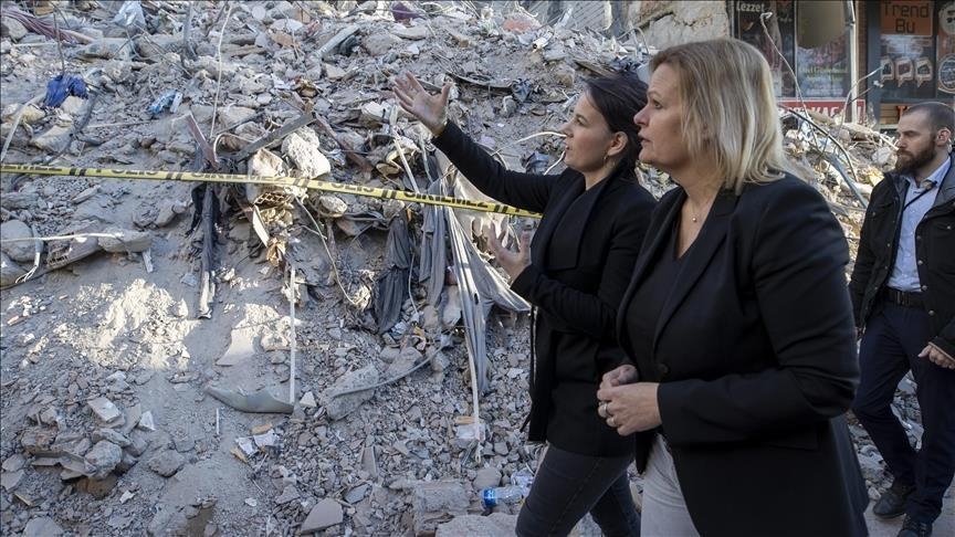 Menlu Jerman: Dampak gempa Turkiye 'tak dapat dijelaskan dengan kata-kata'