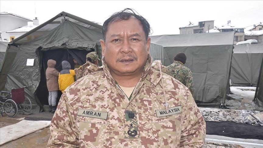 Malaysian military doctor back in Türkiye out of sense of loyalty after earthquakes