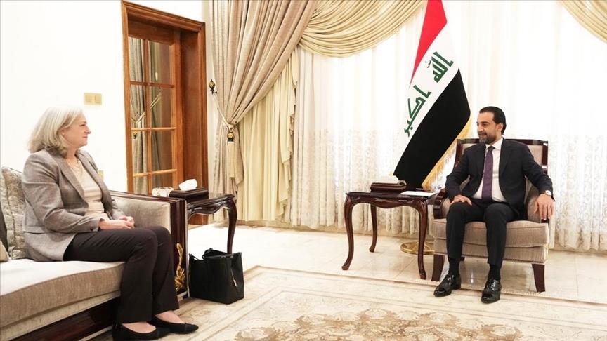 Le président du Parlement irakien et l'ambassadrice de Washington discutent du renforcement du partenariat