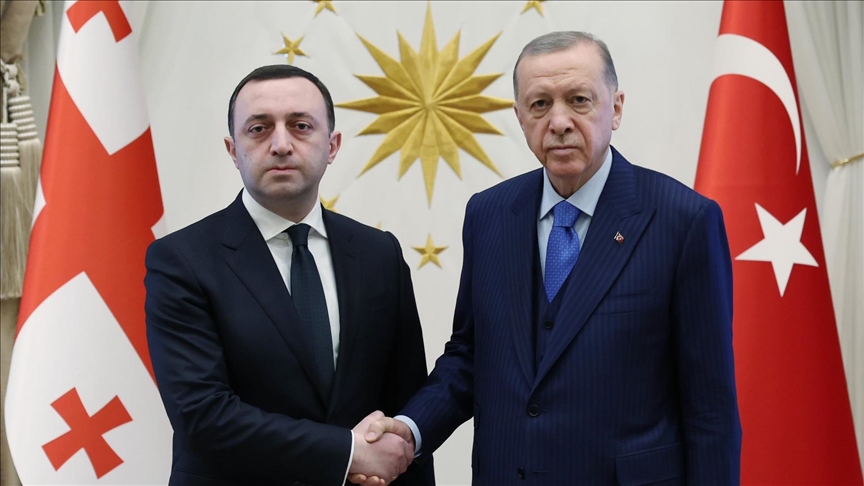 Türkiye: Erdogan rencontre le PM géorgien, Irakli Garibashvili