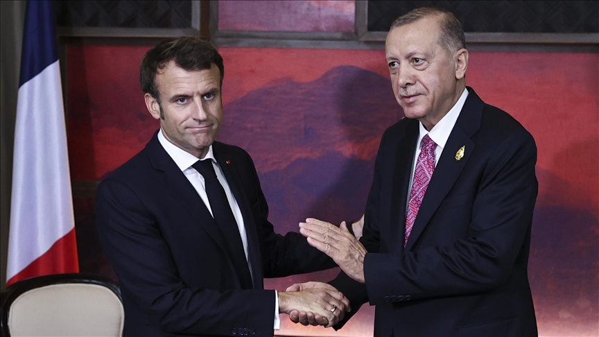 Cumhurbaşkanı Erdoğan, Fransa Cumhurbaşkanı Macron ile videokonferans görüşmesi yaptı