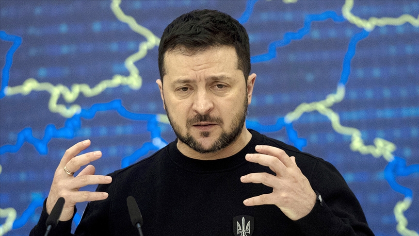 Ukrayna Devlet Başkanı Zelenskiy: Tam bir yıldır ayaktayız ve hala her yarın için savaşmamız gerektiğini biliyoruz