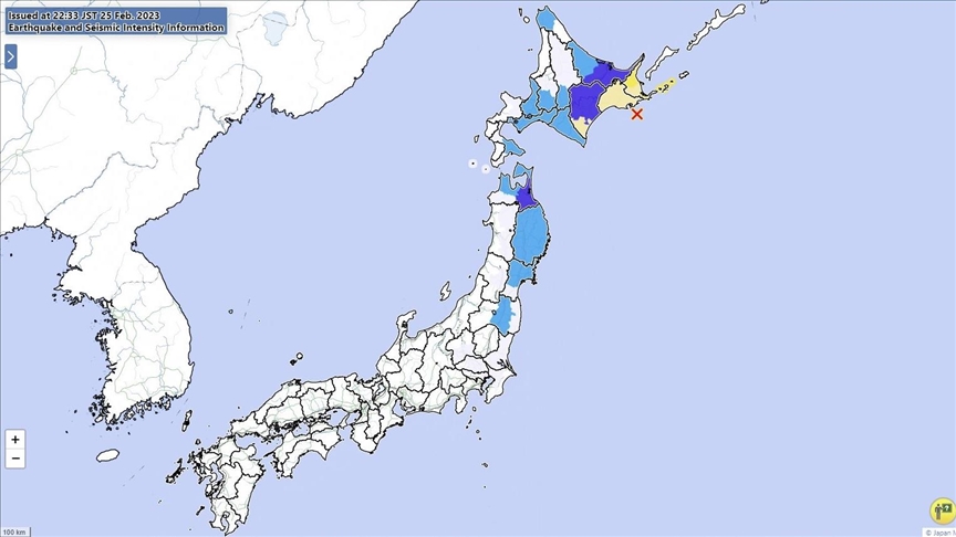 Agencia Meteorológica de Japón: Terremoto de magnitud 6,1 sacudió el noreste del país
