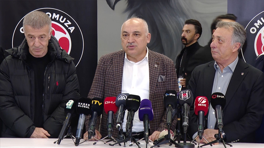 TFF Başkanı Büyükekşi ve kulüp başkanlarından "Omuz Omuza" kampanyasına destek çağrısı