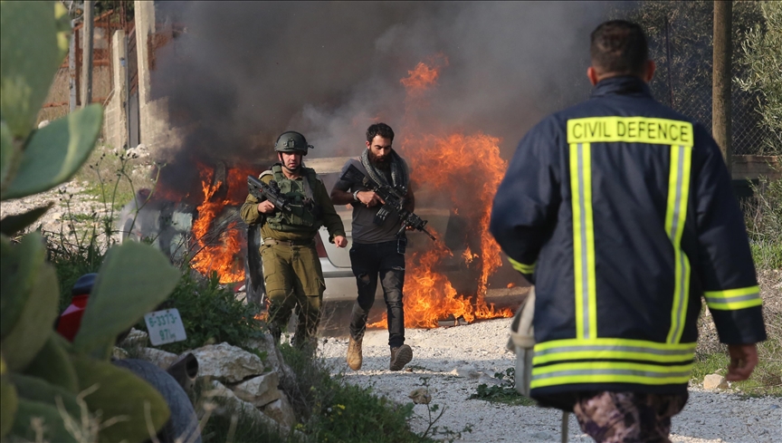 Colonos israelíes atacan Huwara en Cisjordania e hieren a decenas de palestinos
