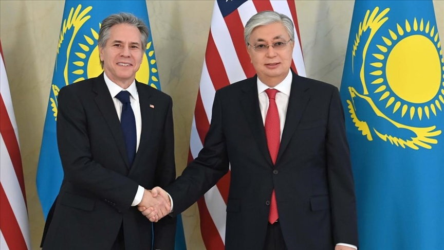 Kazakh president, top US diplomat discuss bilateral ties, cooperation