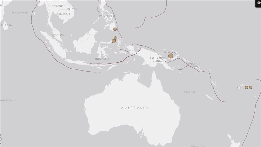 USGS: Terremoto de magnitud 6,5 sacude el noreste de Papúa Nueva Guinea