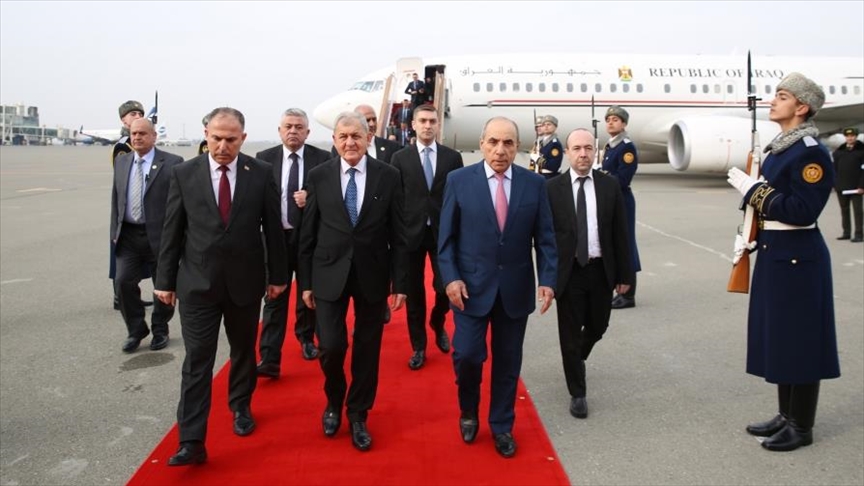 Президент Ирака прибыл в Азербайджан
