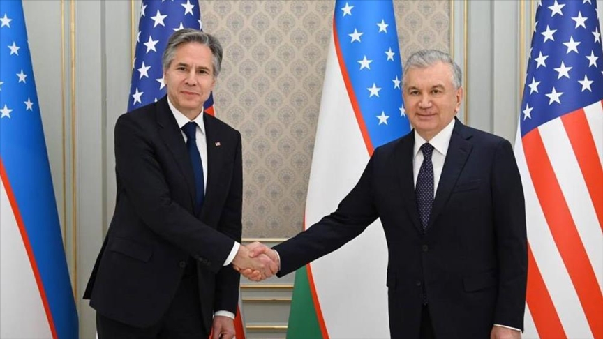 Uzbek president, US secretary of state discuss bilateral ties, regional cooperation
