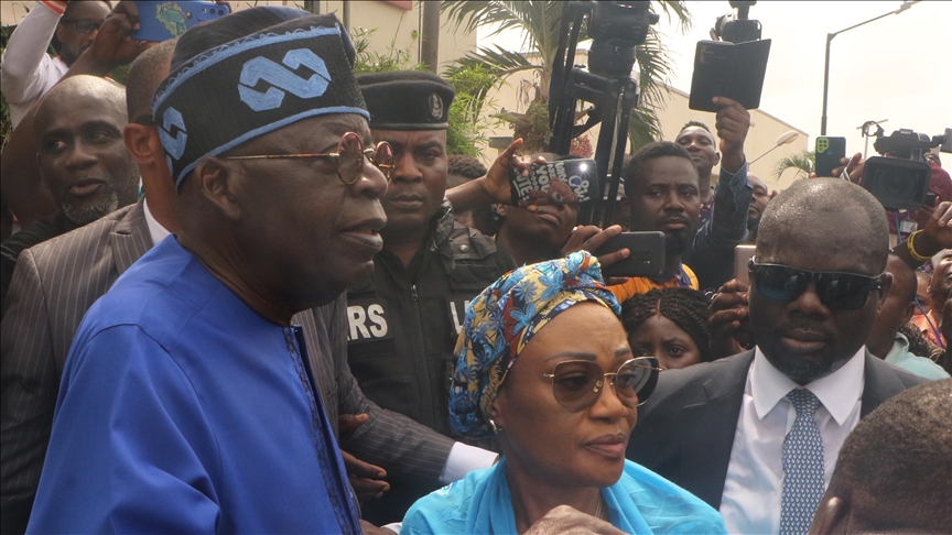 Nigeria's ruling party candidate Tinubu elected president