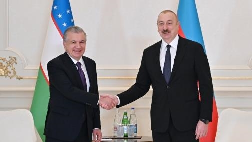 Ильхам Алиев встретился с президентом Узбекистана Шавкатом Мирзиёевым