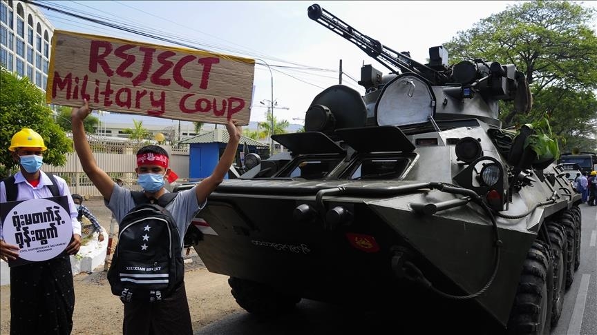 Не менее 2,9 тыс человек погибли в Мьянме после военного переворота - ООН