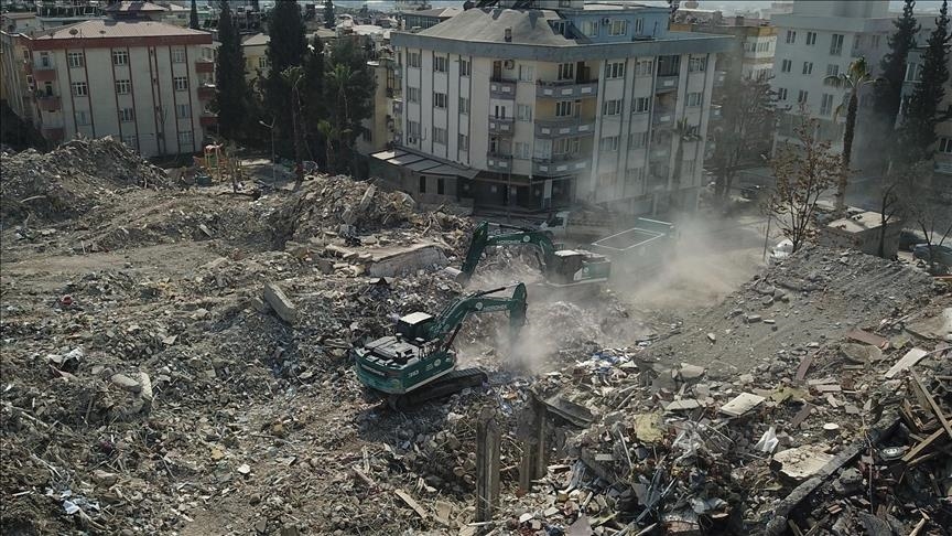 Séismes en Türkiye: 468 000 tonnes de débris enlevés à Kahramanmaraş 