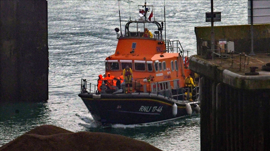 Lifeboats dispatched after fire erupts on ferry in English Channel
