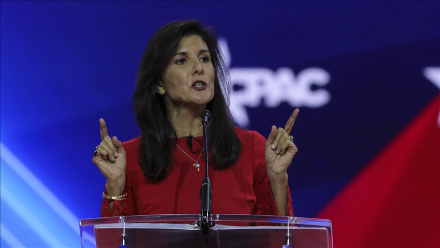 US presidential candidate Nikki Haley vows to cut off aid to ‘countries that hate America’