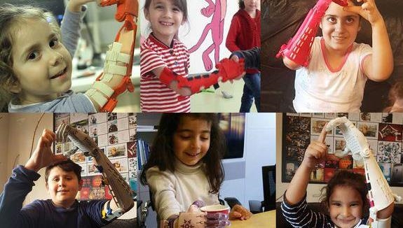 Amputee children of Türkiye quakes get Iron Man hands