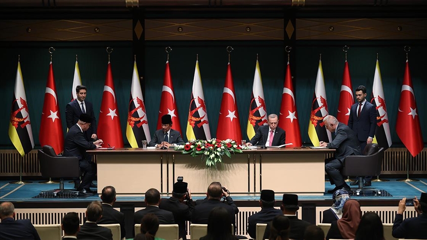 Türkiye ile Brunei Darusselam arasında 5 anlaşma imzalandı