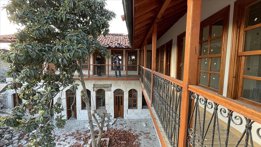 Depremden önce restorasyonu tamamlanan 211 yıllık Antakya evi ayakta kaldı