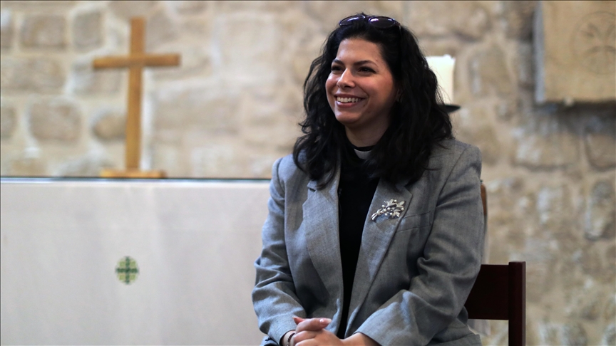 1st Palestinian female pastor aspires to become bishop