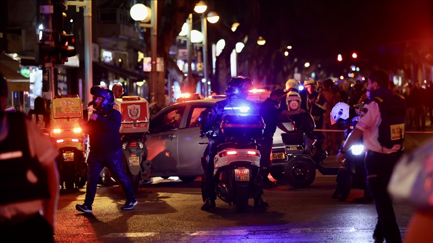 3 wounded in shooting attack in central Tel Aviv
