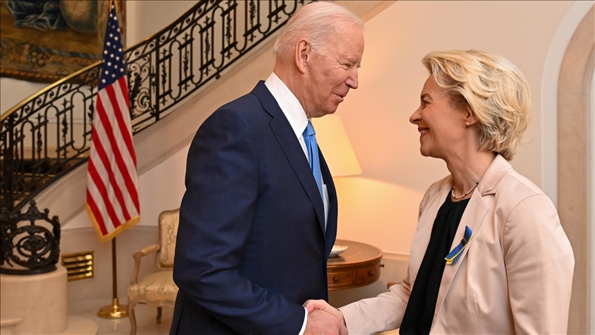 EU Commission head, US president meet at White House to discuss trade dispute