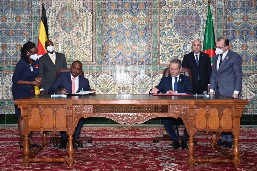 Algeria, Uganda sign 2 agreements, 5 MoUs