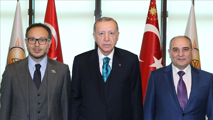 Turkish president receives Azerbaijan's ruling party official for talks 