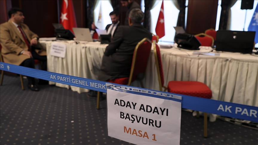 AK Partide milletvekilliği aday adaylığı başvuruları sürüyor