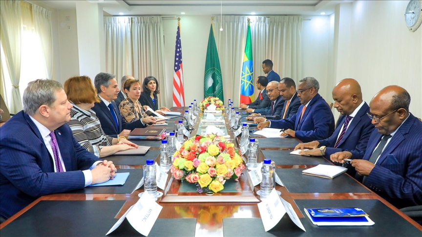 US secretary of state meets Ethiopian officials to repair ties